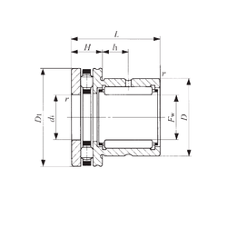 Bearing NBX 1523 images