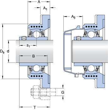 Bearing FYWK 25 YTA images