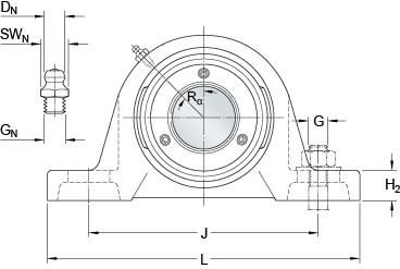 Bearing SY 60 LF images