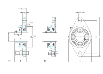 Bearing FYTB 30 TR images