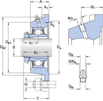 Bearing FYJ 65 KF images