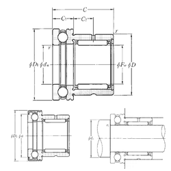 Bearing NKX45Z images