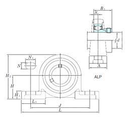 Bearing ALP201 images