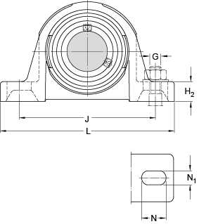 Bearing SY 1.7/16 TF/VA201 images