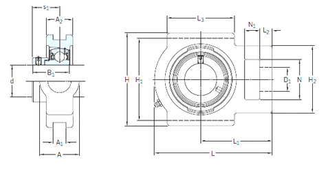 Bearing TU 55 FM images