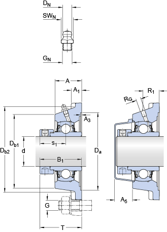 Bearing FY 35 WF images