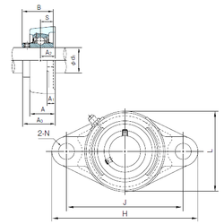 Bearing MUCFL210 images