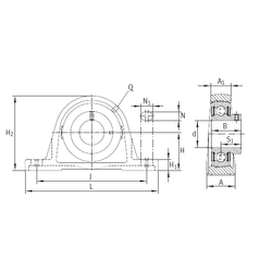 Bearing PASEY25-N images