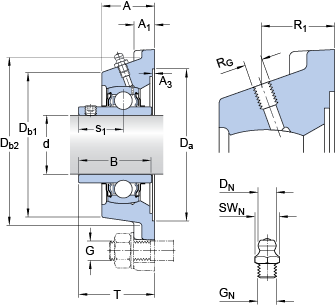 Bearing FYJ 3/4 TF images