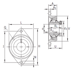 Bearing RCJT35-N-FA125 images