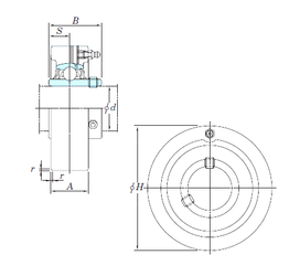 Bearing UCC315 images