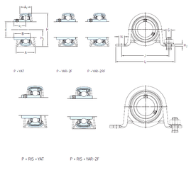 Bearing P 40 RM images