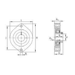 Bearing FLCTEY40 images