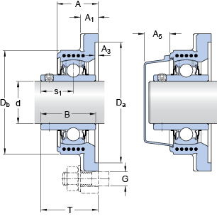 Bearing FYK 25 TEF images