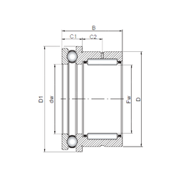 Bearing NKX 30 images