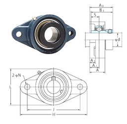 Bearing NANFL211-32 images