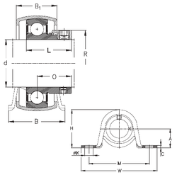 Bearing PBY15 images