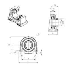 Bearing ESPAE204 images