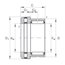 Bearing NKXR50 images