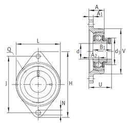 Bearing PCJT50-N-FA125 images