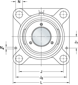 Bearing FY 1.1/4 LDW images