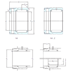 Bearing NX17 images