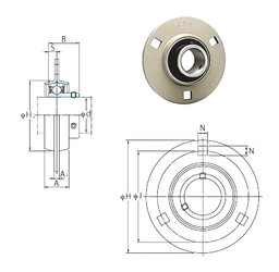 Bearing SBPF204 images