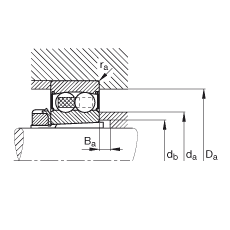 Bearing 2213-K-2RS-TVH-C3 + H313 images