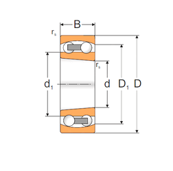 Bearing 1209EKP images