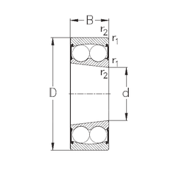 Bearing 2212-K-2RS images