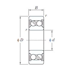 Bearing 2221-2RS images