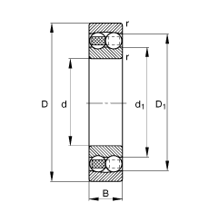 Bearing 1203-TVH images