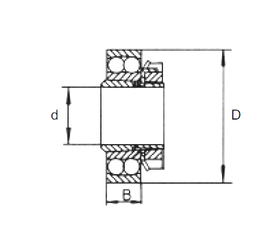 Bearing 1209K+H209 images